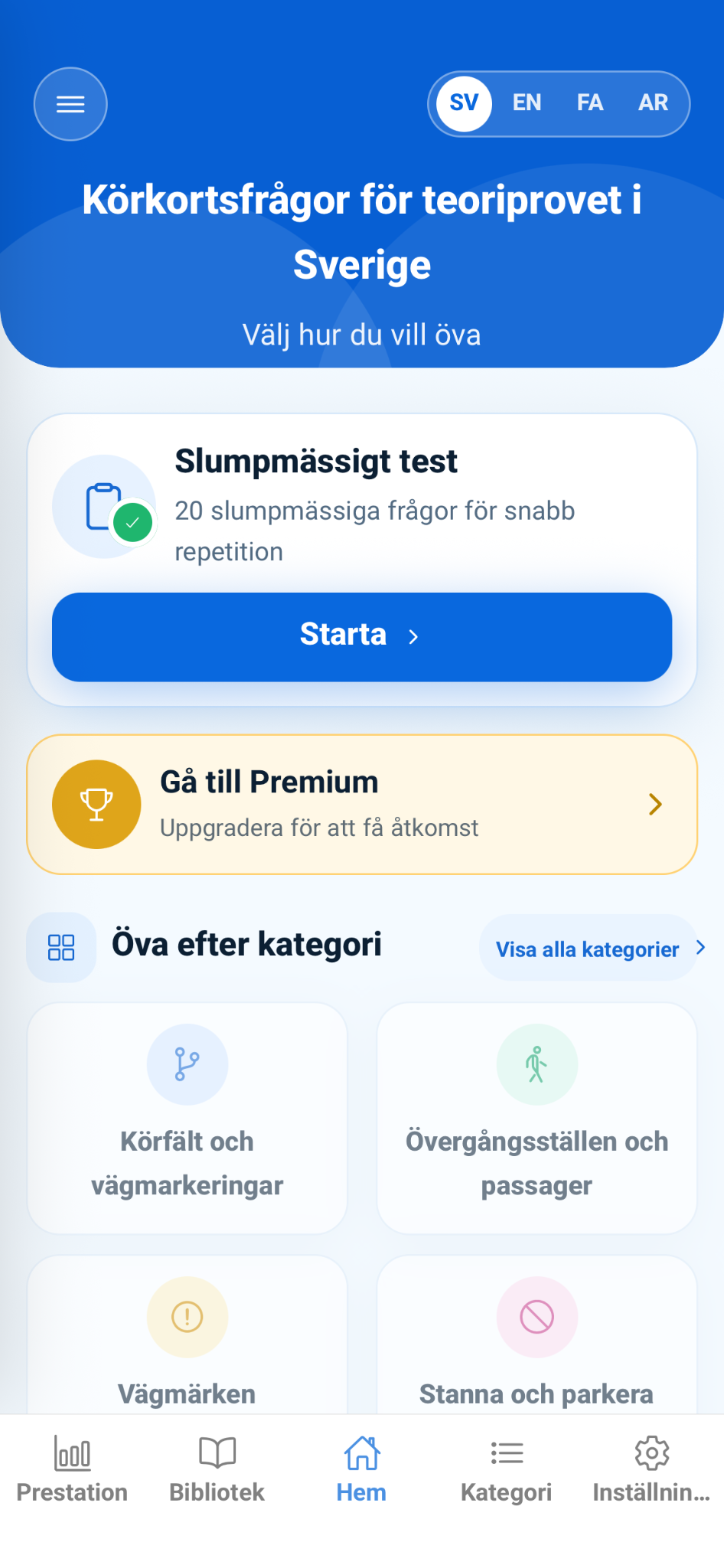 TrafikYar app dashboard